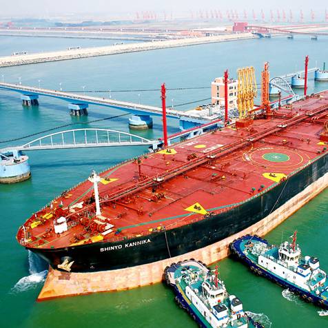 中(zhōng)石化青島接收站累計接卸500船LNG